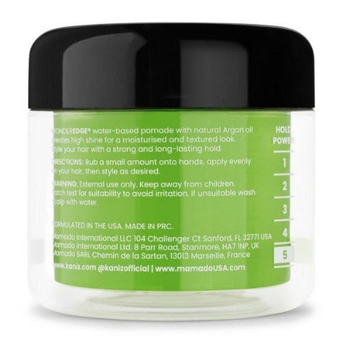 Kaniz WONDEREDGE strong hold hair pomade CITRUS